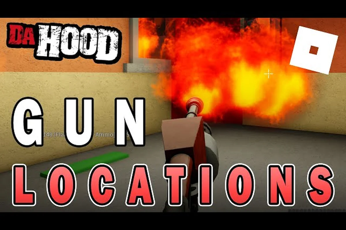 Da Hood Weapon Locations: Gun Stores, Ammo & Reload Routes
